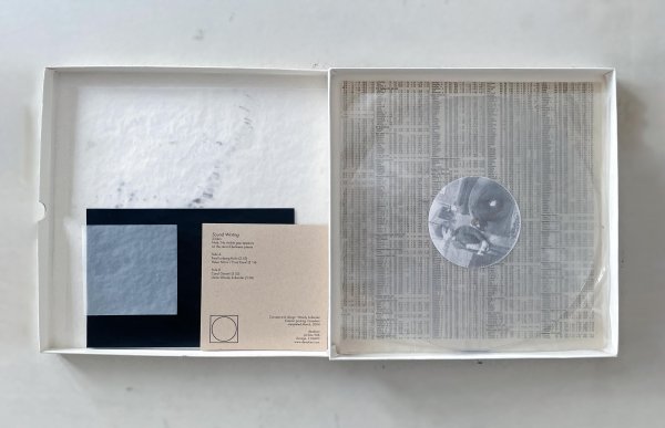 Sound Writing interior with ephemera